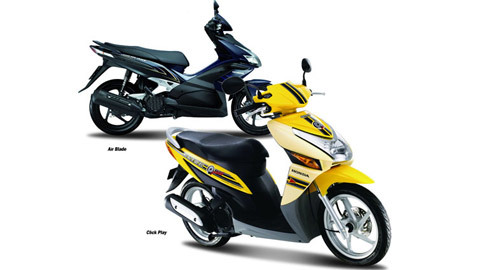 Xe máy Honda Click Play 2010 35 Trúc Phương Chuyên trang Xe Máy của  MuaBanNhanh 20092016 152946