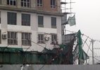 Cảnh sát vào cuộc vụ sập giàn giáo