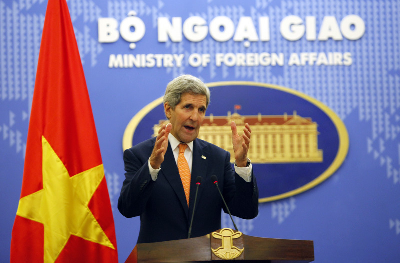 Phạm Bình Minh, John Kerry, Mỹ, cấm vận vũ khí, Biển Đông, nhân quyền