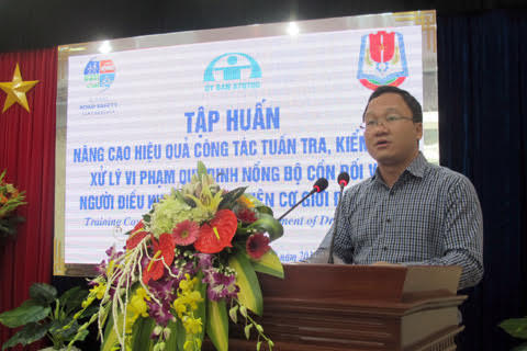 Tăng cường khắc chế “ma men” trên đường