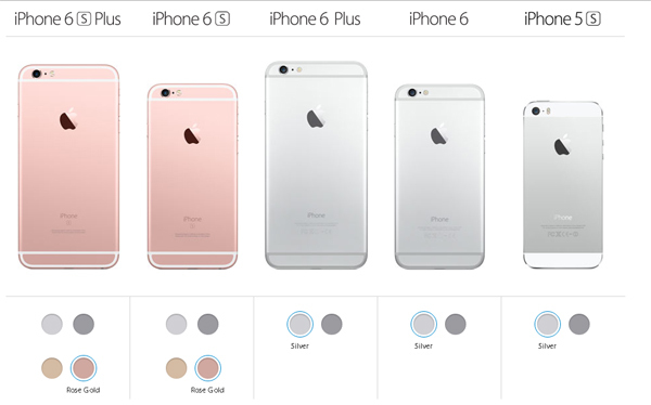 iPhone 6s, 6s Plus, Apple, 16Gb