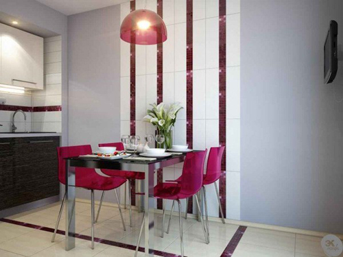 phòng ăn có diện tích nhỏ, nội thất, nhà đẹp, màu sắc cho phòng ăn