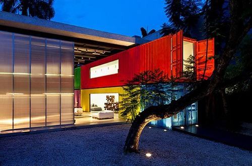 những ngôi nhà được thiết kế từ container, nhà đẹp, thiết kế nhà, không gian sống đẹp, chi phí thấp