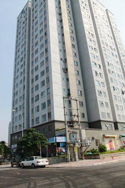 nhà thu nhập thấp, khu đô thị Kiến Hưng, chung cư cho người nghèo, chung cư giữa cánh đồng