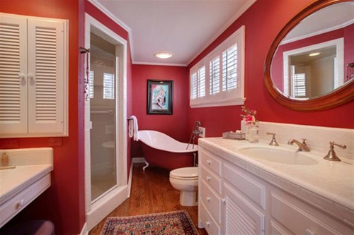 trang trí phòng tắm, nội thất phòng tắm, màu sắc cho phòng tắm đẹp