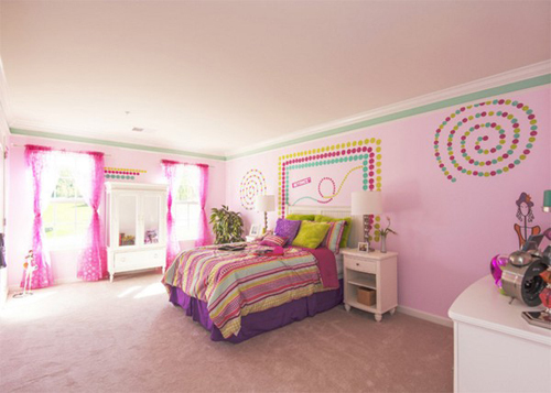 trang trí phòng ngủ cho bé gái, phòng ngủ đẹp, nội thất phòng ngủ