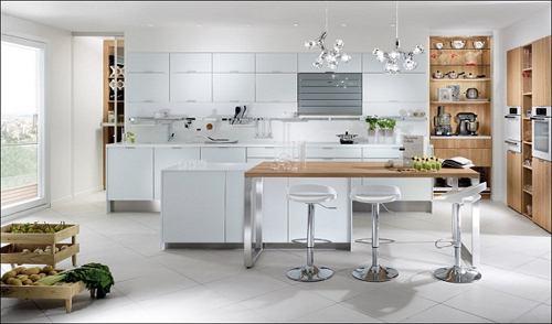 trang trí phòng bếp, nội thất phòng bếp, phong cách Scandinavi, kiến trúc Bắc Âu