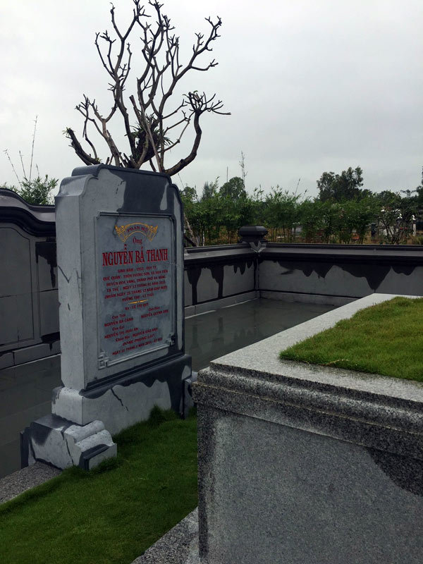lăng mộ ông Nguyễn Bá Thanh, nhà tưởng niệm ông Nguyễn Bá Thanh, Đà Nẵng, Nguyễn Bá Thanh