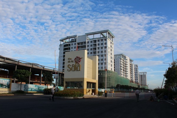 tiến độ dự án khu đông Sài Gòn, dự án Empire City, khu đô thị Sala, khu phức hợp cao cấp The Sun Avenue, khu căn hộ De Capella