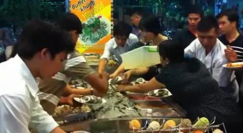 ăn buffet, người Việt ăn buffet, văn minh buffet
