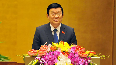 Chủ tịch nước, Trương Tấn Sang, miễn nhiệm, Nguyễn Thị Kim Ngân