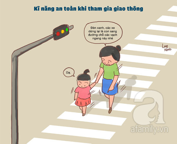 Nhấn vào ảnh để phóng to DẠY CON KĨ NĂNG SINH TỒN, KỸ NĂNG SỐNG, AN TOÀN CHO BÉ KỸ NĂNG, CẦN DẠY CON