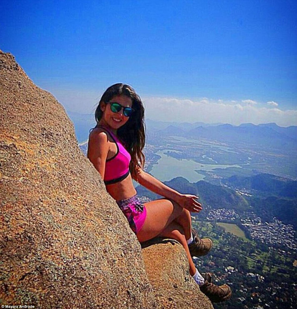 ảnh tự sướng, selfie, Pedra da Gavea