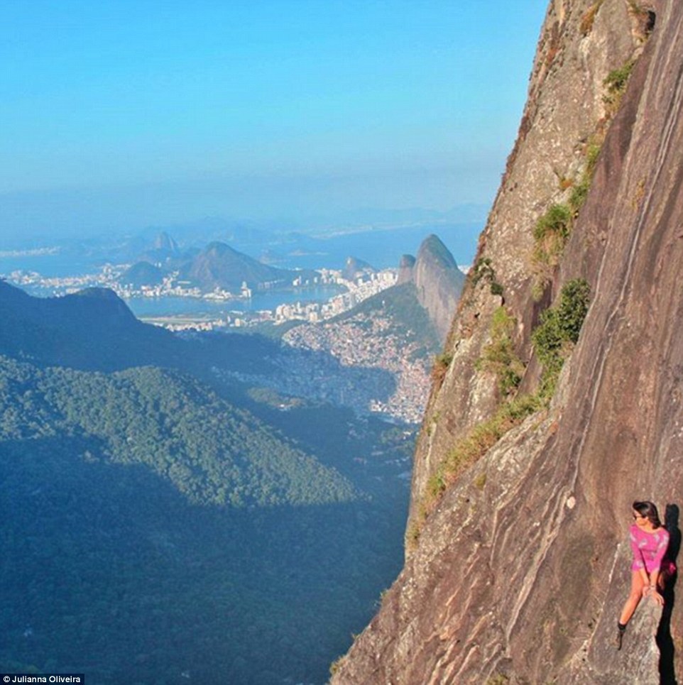 ảnh tự sướng, selfie, Pedra da Gavea