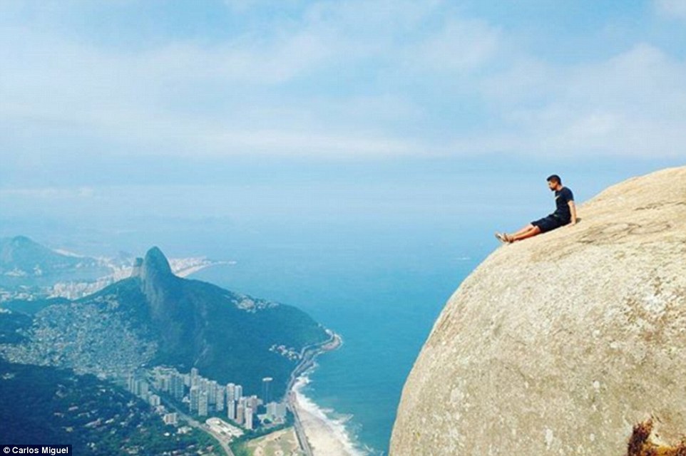 ảnh tự sướng, selfie, Pedra da Gavea