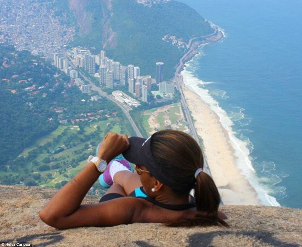 ảnh tự sướng, selfie, Pedra da Gavea