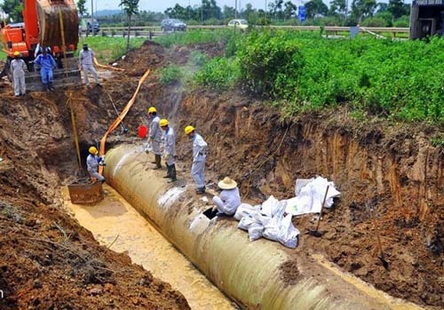 tuyến ống nước sông Đà số 2, nhà thầu Trung Quốc trúng thầu đường ống sông Đà số 2, Ban quản lý Dự án đường ống nước Sông Đà giai đoạn II