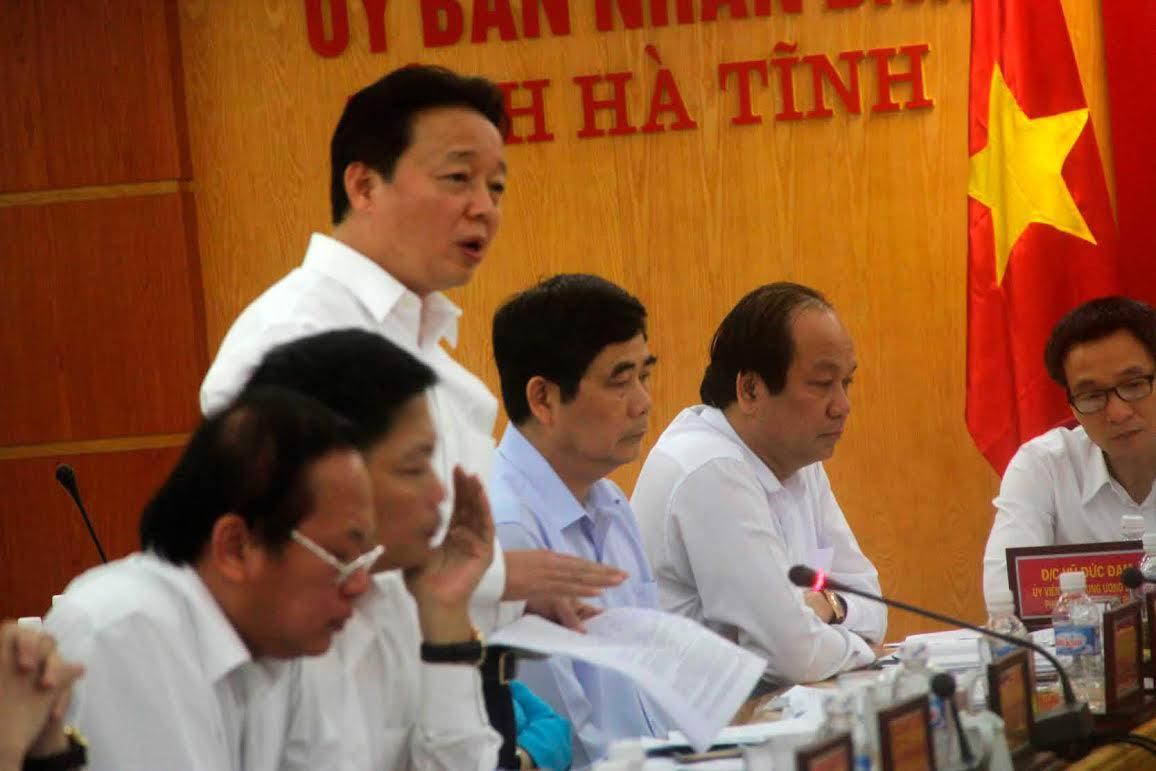 cá chết hàng loạt, Thủ tướng Nguyễn Xuân Phúc