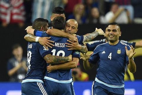 Video bàn thắng Mỹ 0-4 Argentina