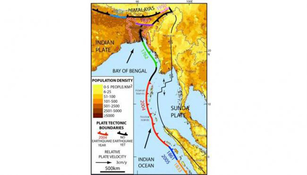 động đất khủng khiếp, động đất, Đông Á