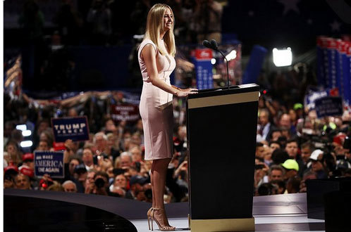 Ivanka Trump, ứng viên TT Mỹ, con gái Donald Trump