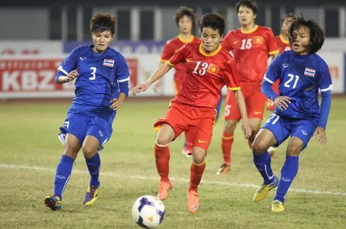 Chung kết giải bóng đá nữ Đông Nam Á, Thái Lan, tuyển nữ Việt Nam, HLV Mai Đức Chung