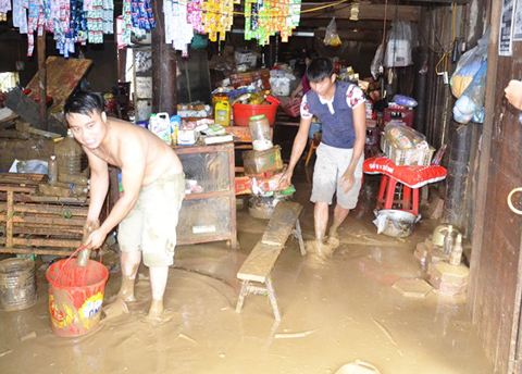 lũ cuốn, lũ cuốn ở Lào cai