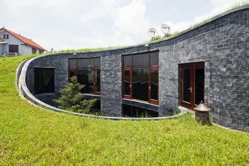 ngôi nhà xanh như rừng, KTS Võ Trọng Nghĩa, ngôi nhà ở Quảng Ninh