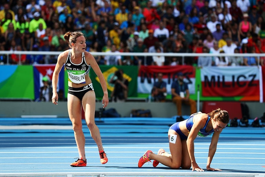 Nikki Hamblin, Abbey D'Agostin,trực tiếp Olympic 2016