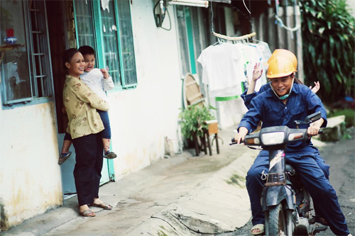 Hình ảnh hiếm thấy của cây hài Việt Hương