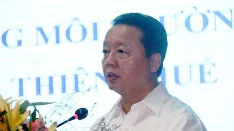 Bộ trưởng TN&MT Trần Hồng Hà. Ảnh: Quang Thành (VNN)