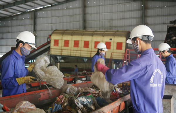 nhà máy rác, vốn oda, xử lý chất thải rắn, hải dương, lào cai, chế biến phân từ rác