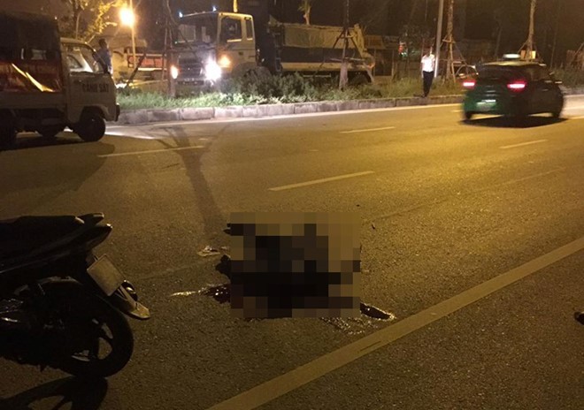 Hà Nội: Trung uý công an bị xe đâm tử vong trên đường tuần tra