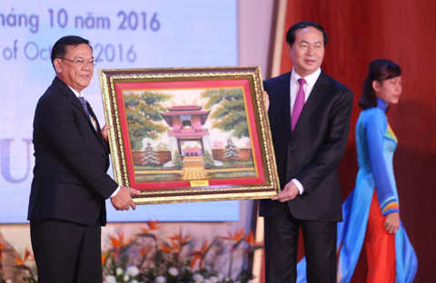 Chủ tịch nước Trần Đại Quang, Trường ĐH Kinh tế TP.HCM, kỉ niệm