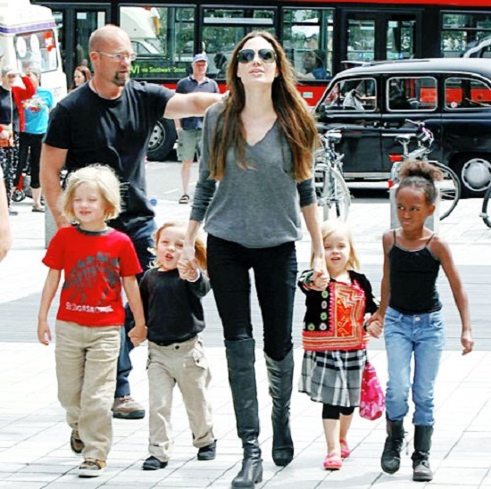 Angelina Jolie, Brad Pitt, Brangelina, Angelina Jolie ly hôn Brad Pitt, Maddox Jolie-Pitt, Pax Thiên