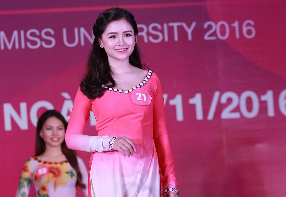 Ngắm nhan sắc top 30 nữ sinh viên Việt Nam duyên dáng 2016