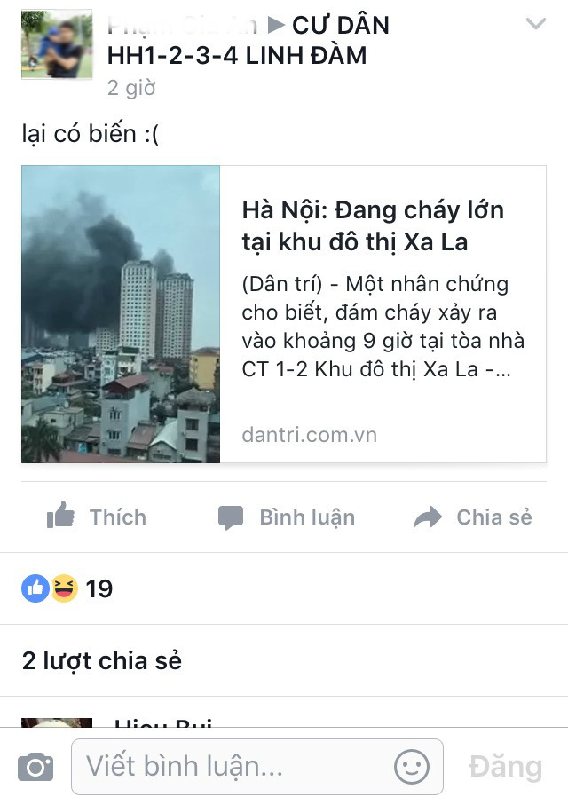 Cư dân ‘chung cư ông Thản’ hốt hoảng lo bà hỏa