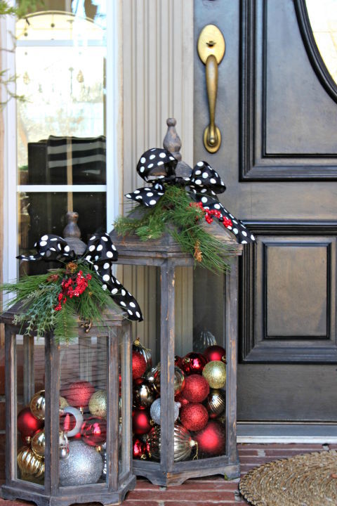 Gợi ý trang trí cửa nhà đơn giản mà đẹp đón Giáng sinh
