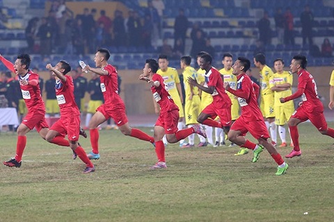 Video bàn thắng Hà Nội FC 3-3 Than Quảng Ninh (pen 2-4)