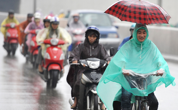 Miền Bắc sắp mưa to diện rộng - VietNamNet (lời tuyên bố phát cho các báo)