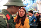 Thanh niên Hà Nội nhập ngũ trong ngày lễ tình yêu
