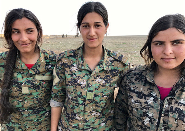 Mỹ, nữ chiến binh, IS, dân quân Kurd, Nhà nước Hồi giáo,Nga