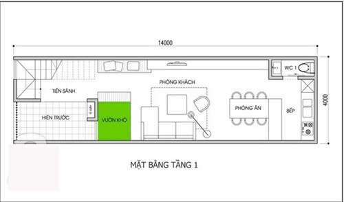 Gợi ý xây nhà 2 tầng hiện đại với 400 triệu đồng