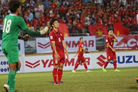 Việt Nam 0-0 Đài Bắc Trung Hoa phút 45+2