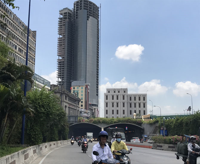 dự án Saigon One Tower , dự án đắp chiếu, dự án ven sông Sài Gòn