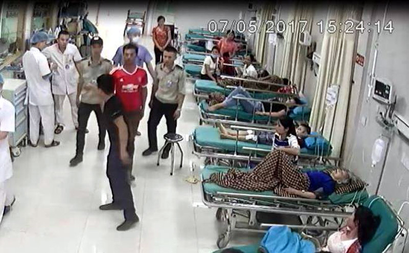 nổ súng, bệnh viện, Phú Thọ