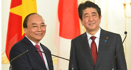 Thủ tướng Nguyễn Xuân Phúc, Nguyễn Xuân Phúc, Nhật Bản