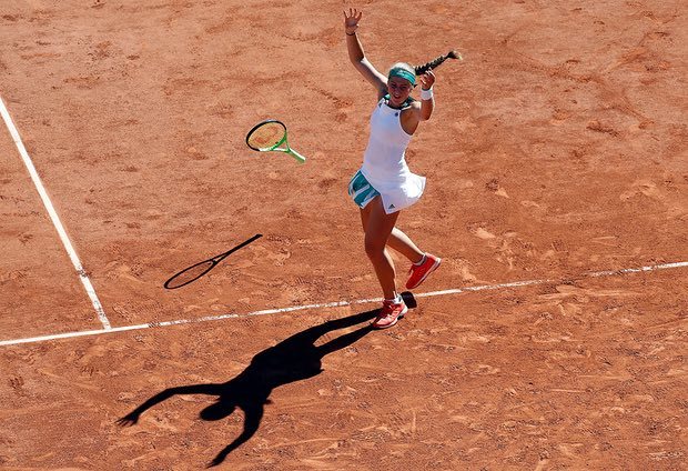 Roland Garros, Jelena Ostapenko, pháp mở rộng