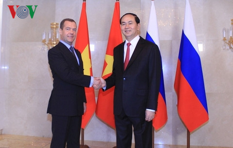 Chủ tịch nước, Trần Đại Quang, Chủ tịch nước thăm Nga