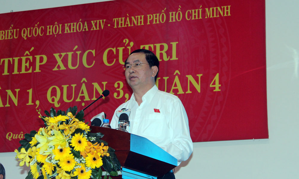 Chủ tịch nước Trần Đại Quang,tiếp xúc cử tri,biệt phủ,Yên Bái,Phạm Sỹ Qúy,sân bay Tân Sơn Nhất